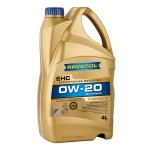 Моторно масло RAVENOL EHC 0W-20 4л.