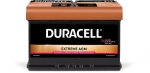Акумулатор Duracell Extreme AGM 12V 70Ah 720A DE70