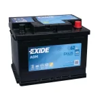 Акумулатор Exide Start-Stop AGM 12V 62Ah EK620