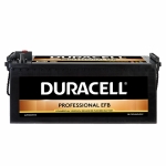 Акумулатор Duracell Professional EFB 12V 190Ah 1050A DP190