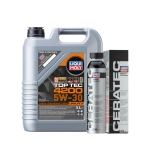 ПРОМО Масло LIQUI MOLY TOP TEC 4200 5W‑30 - 5 Литра + Добавка LIQUI MOLY Cera Tec Керамика - 300 мл.