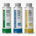 PRO‑TEC Diesel Power Pack – 3 в 1 за дизелов двигател (3 x 375 ml)