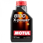 Масло MOTUL 8100 X-POWER 10W60-1L