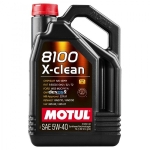Масло MOTUL 8100 X-CLEAN 5W40-5L
