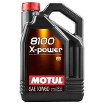 Масло MOTUL 8100 X-POWER 10W60-5L